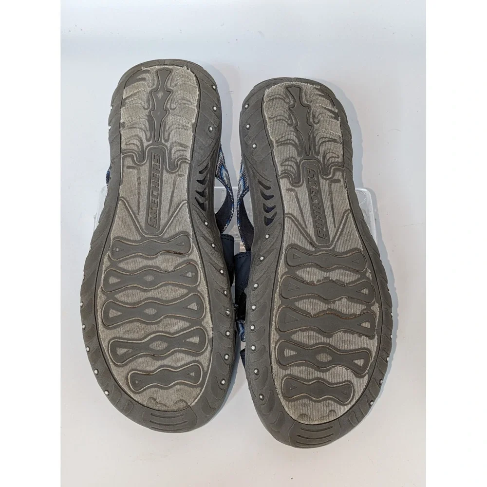Skechers Women's Size 8 Navy Blue Sport Sandals Strappy Outdoor Comfort